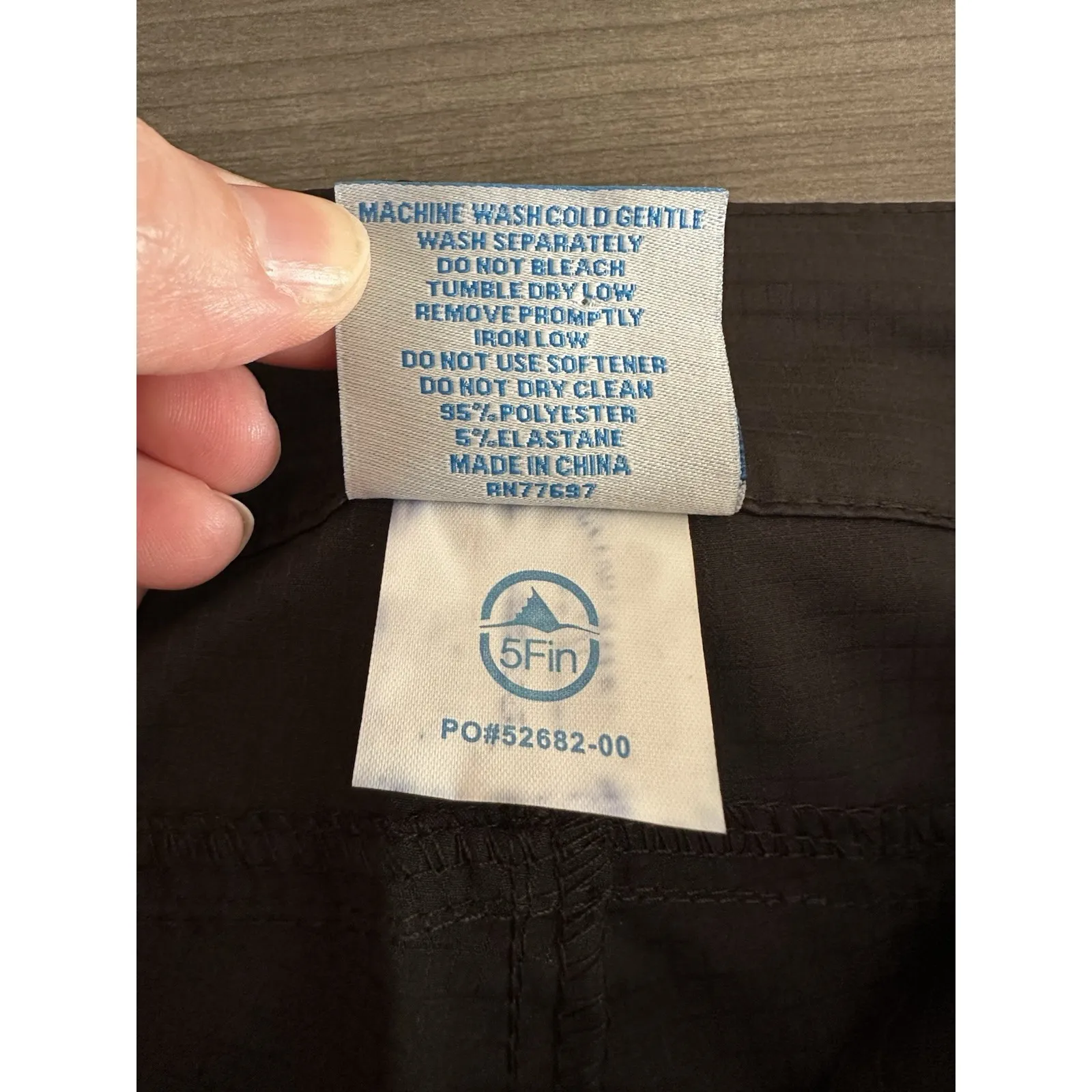 5Fin Womens Black Board Shorts Size 4 Beachcore Surf Swim Coastal Shorts - Image 6