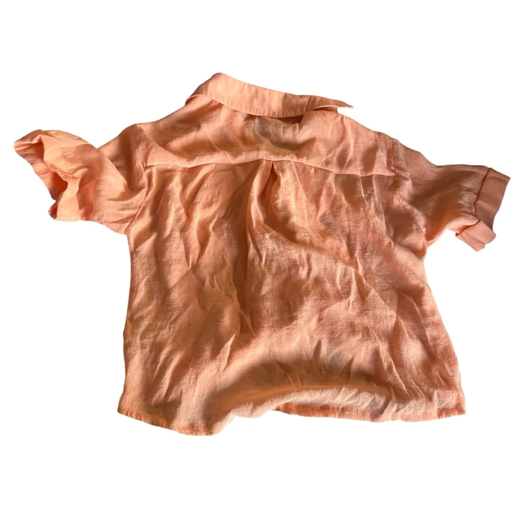 Lily Star Coral Button-Down Shirt - Image 2