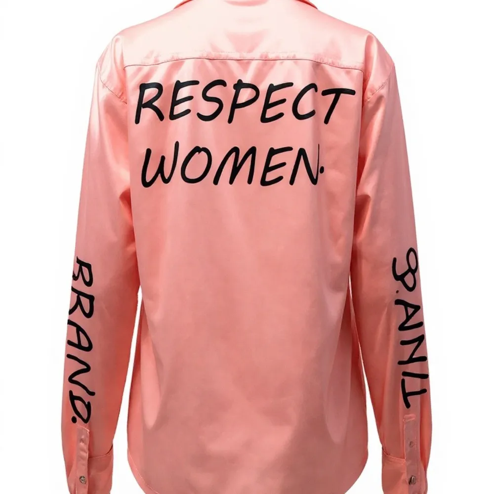 The Brand Respect Women Size Medium Satin Button - Image 5