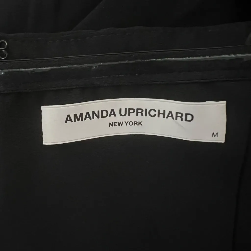 Amanda Uprichard  X Revolve Strapless Puzzle Gown Black - Image 8