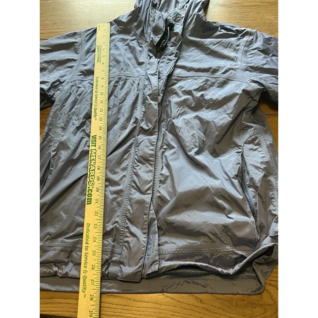 Cabelas Women Blue Zip Windbreaker‎ Rain Jacket lightweight Size Small Outdoor - Image 3