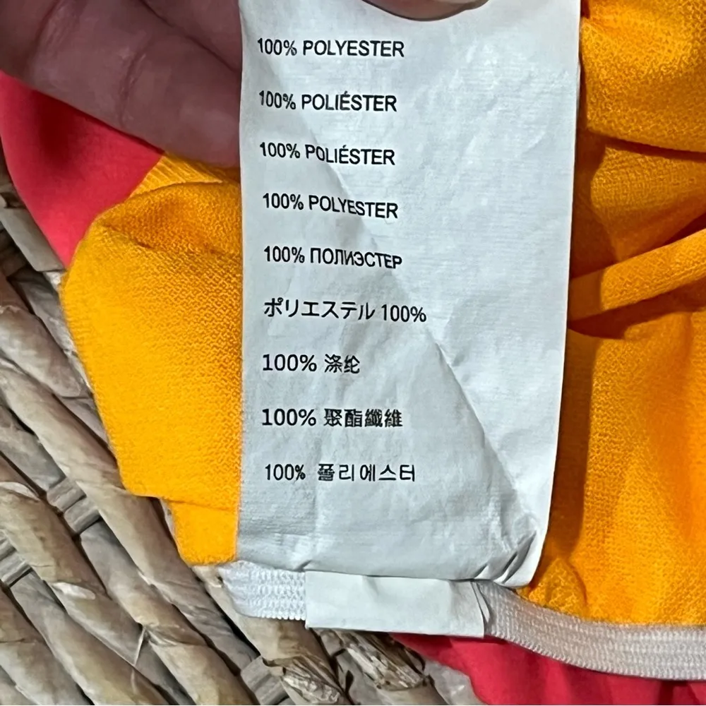 New Balance Size medium pink Lined running shorts Nb Dry Tie Purple Orange - Image 9