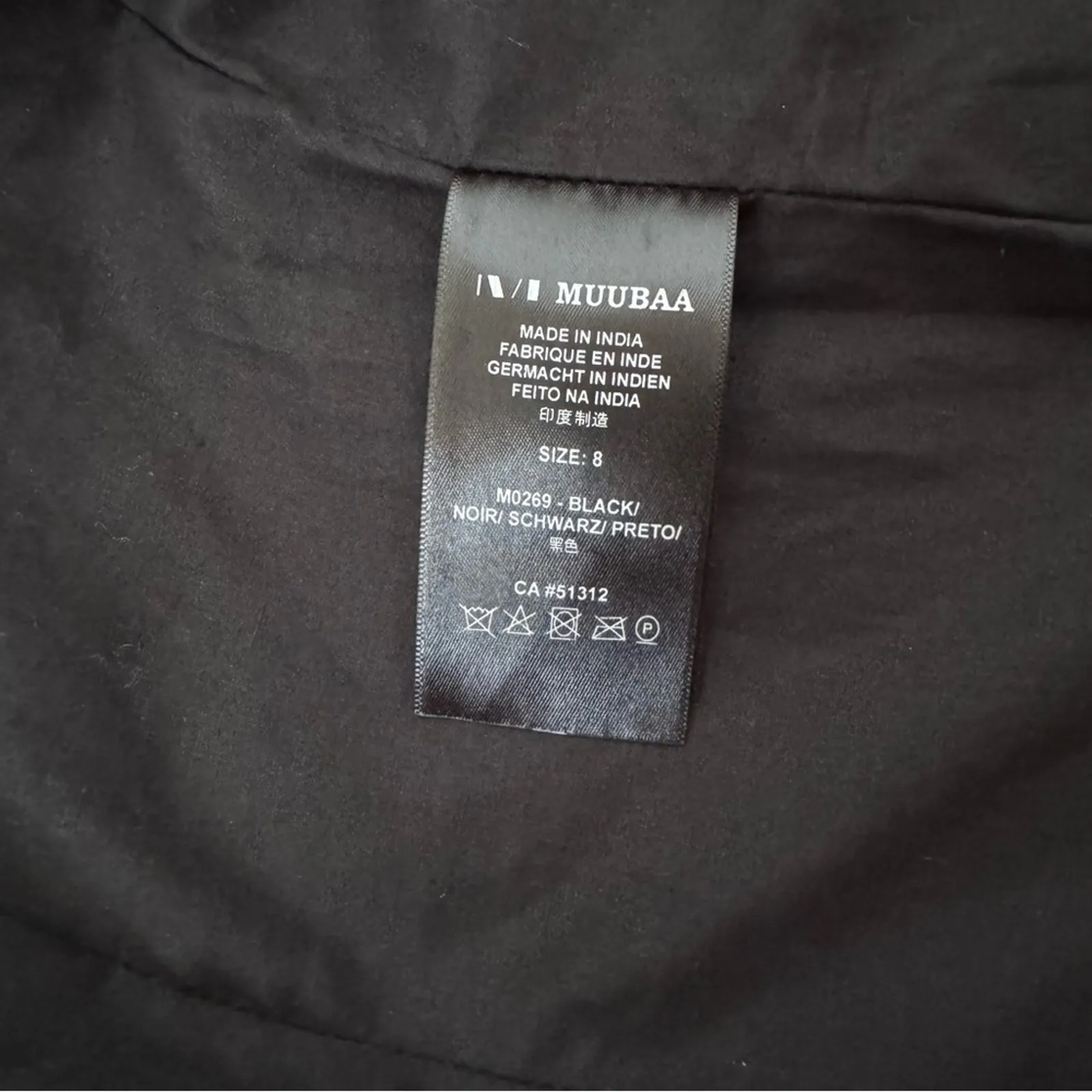 VTG Y2K Women's Black Lambskin Leather Biker Jacket Size 4 Excellent Condition - Image 4