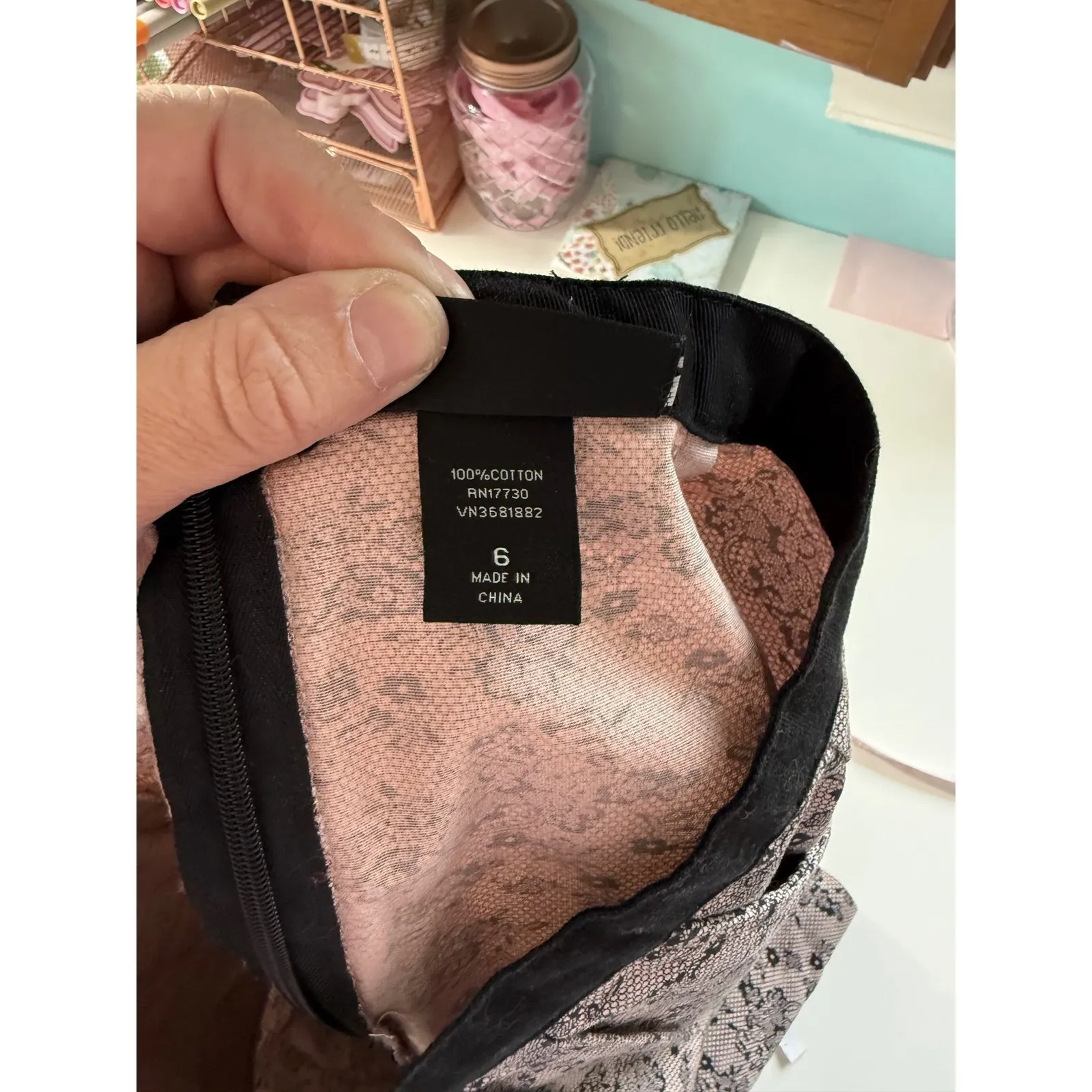 Jason Wu for Target Floral Lace Skirt | Size 6 | Coquette | Designer Collab Black - Image 10