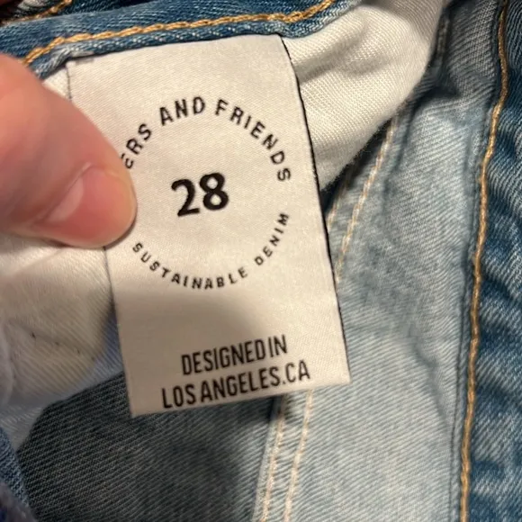 Lovers and Friends Women's Size‎ 28 Jack High Rise Cut Off Denim Jean Shorts - Image 5