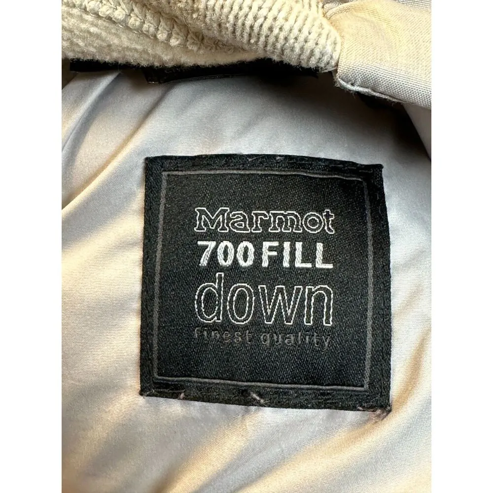 Marmot Women's I89040 Size L Gray Thea Hybrid Jacket 700 Fill Down Full Zip EUC - Image 9