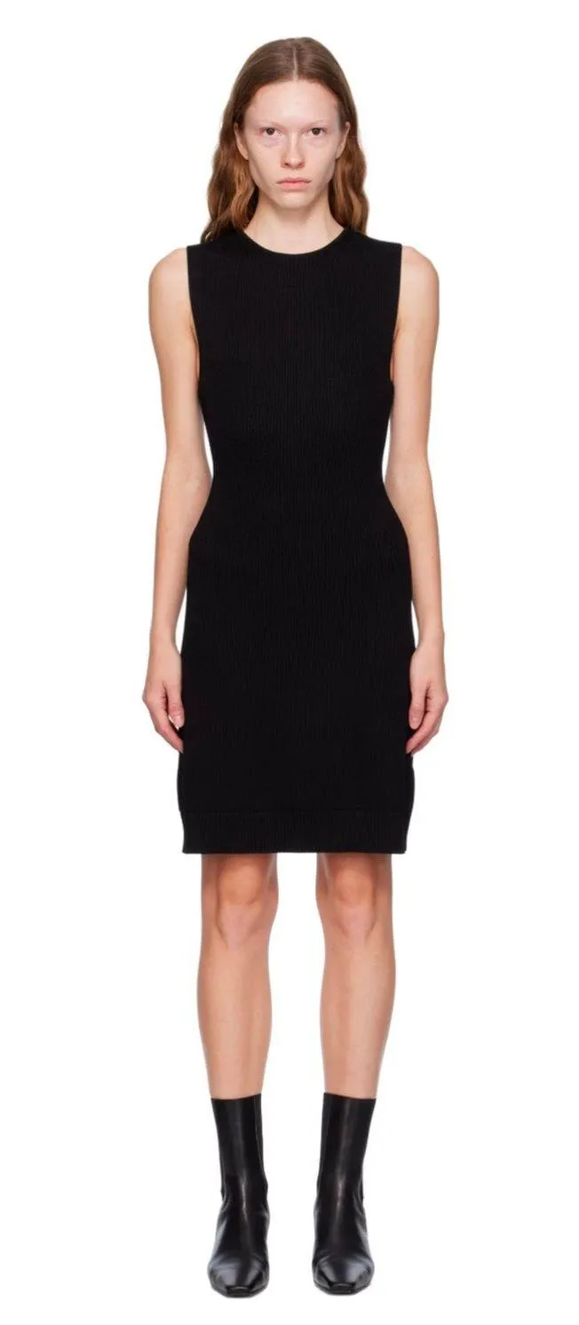 Black Contour Minidress Size M - Image 4