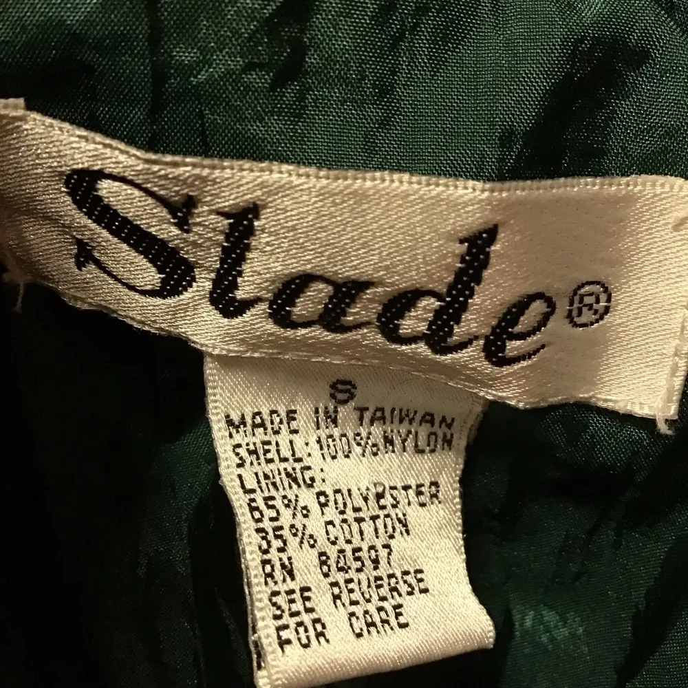 Vintage 90s forest green jacket - Image 2