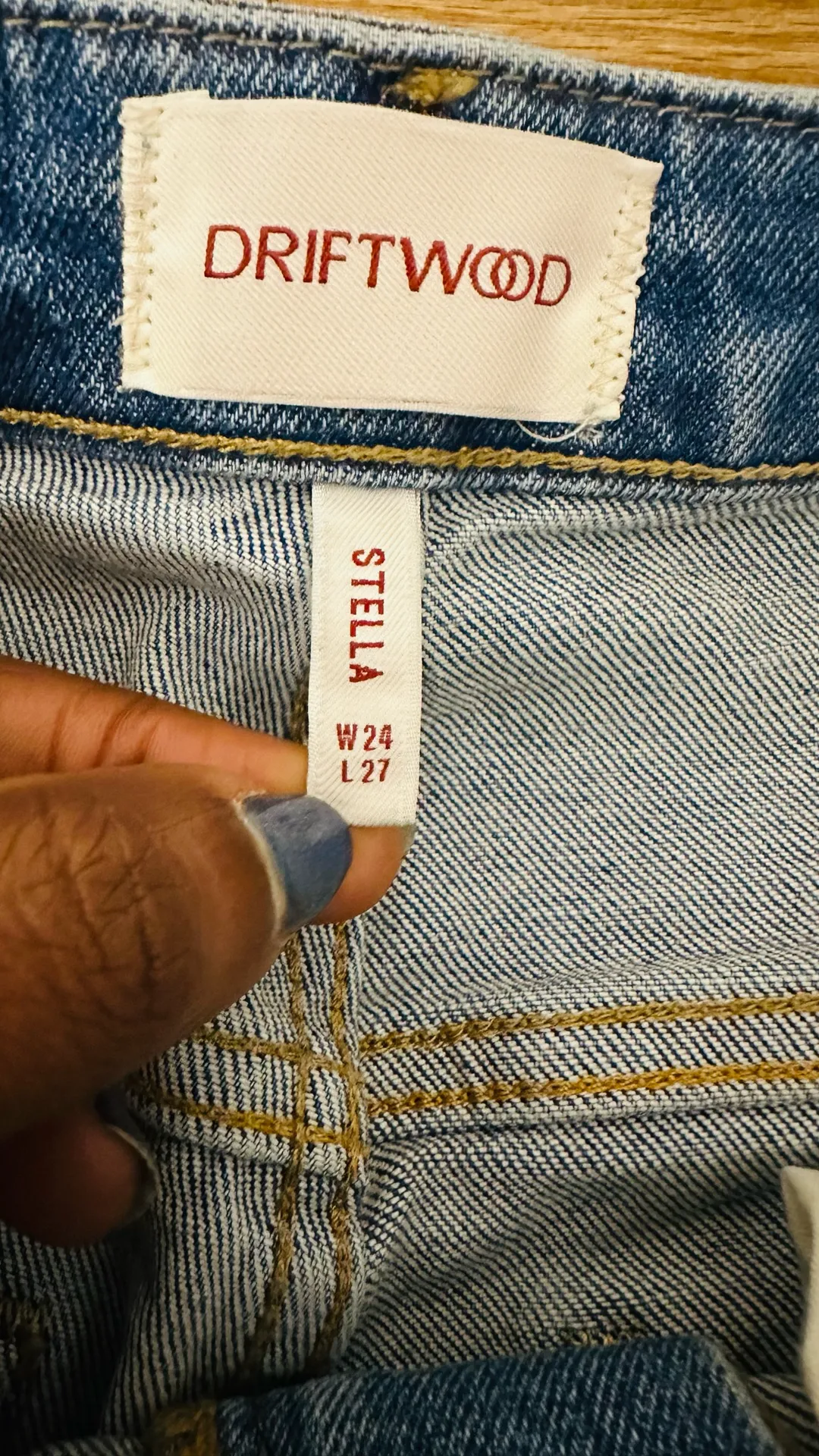 DRIFTWOOD Stella Straight blue jeans - Image 6