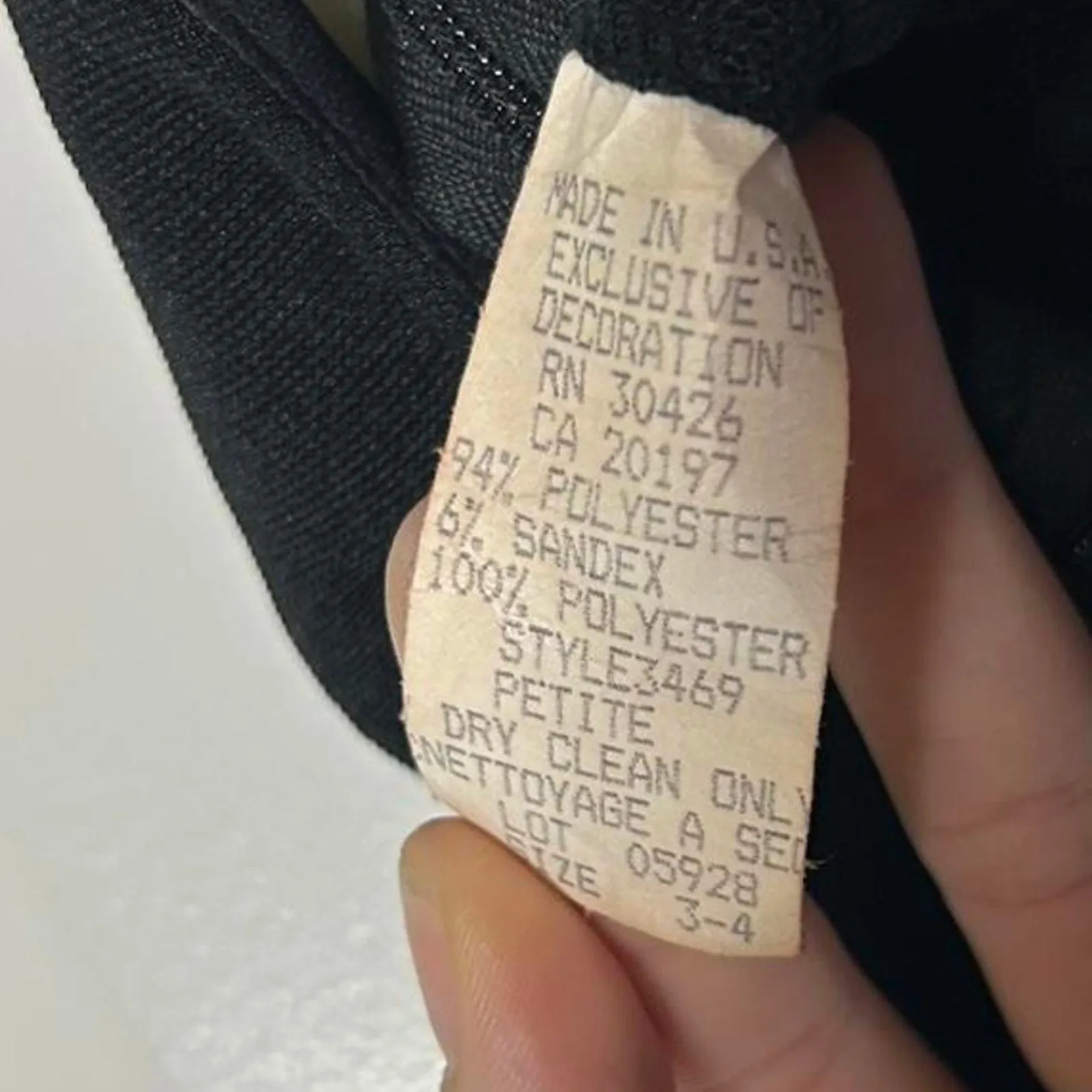 Cache black dress with beaded - Image 5