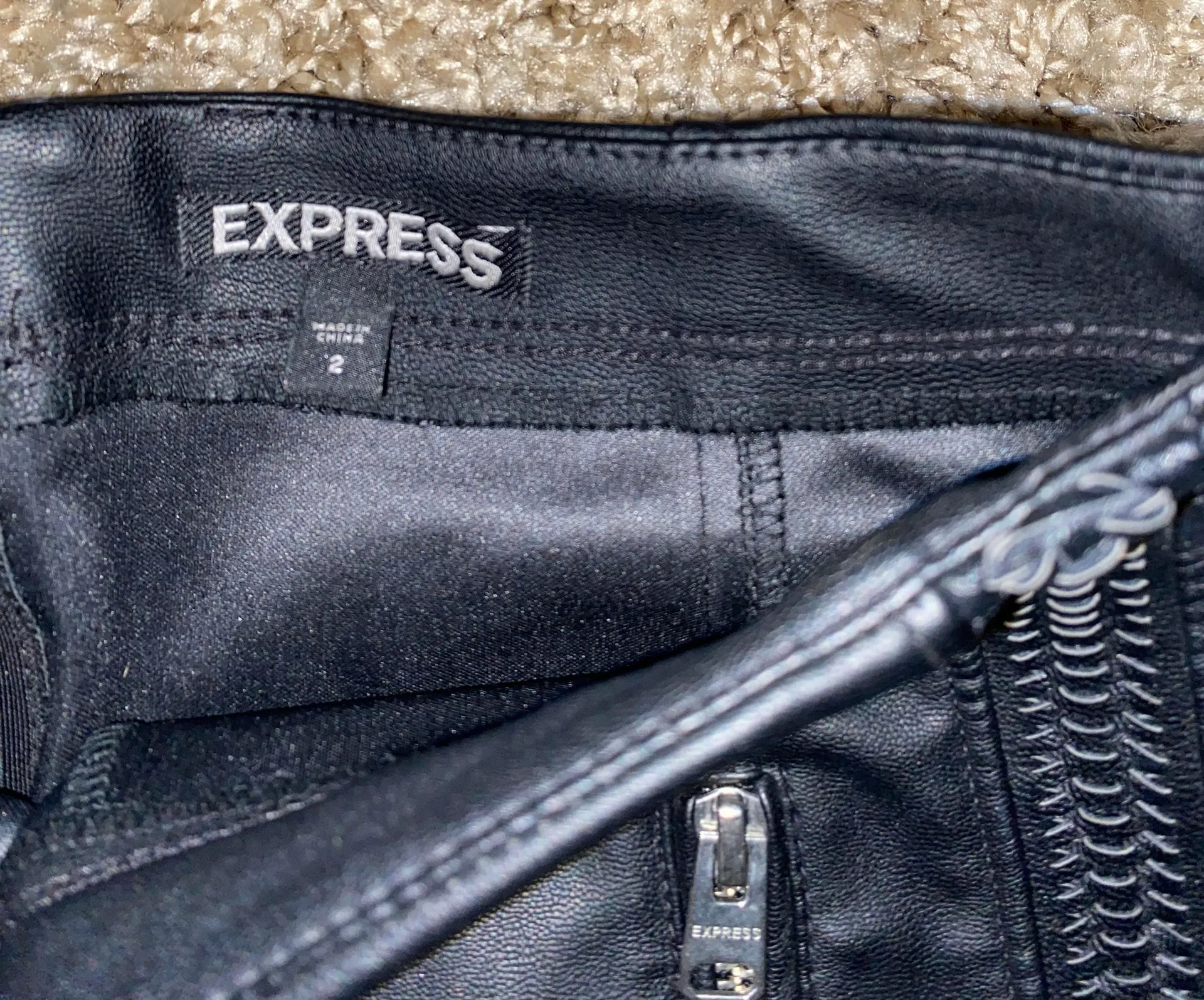 Leather Skirt - Image 3