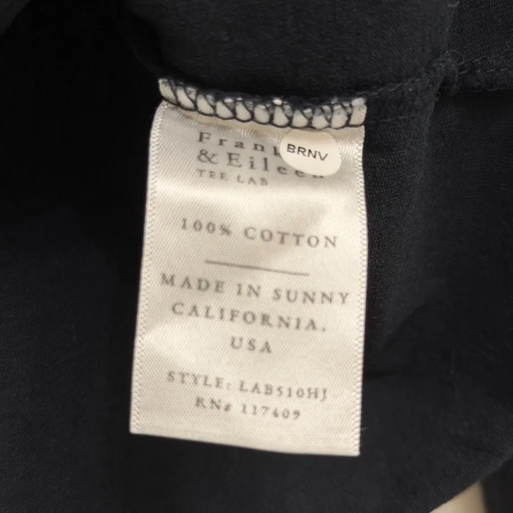 Frank & Eileen Patrick Popover Henley in British Royal Navy, Size Medium - Image 8