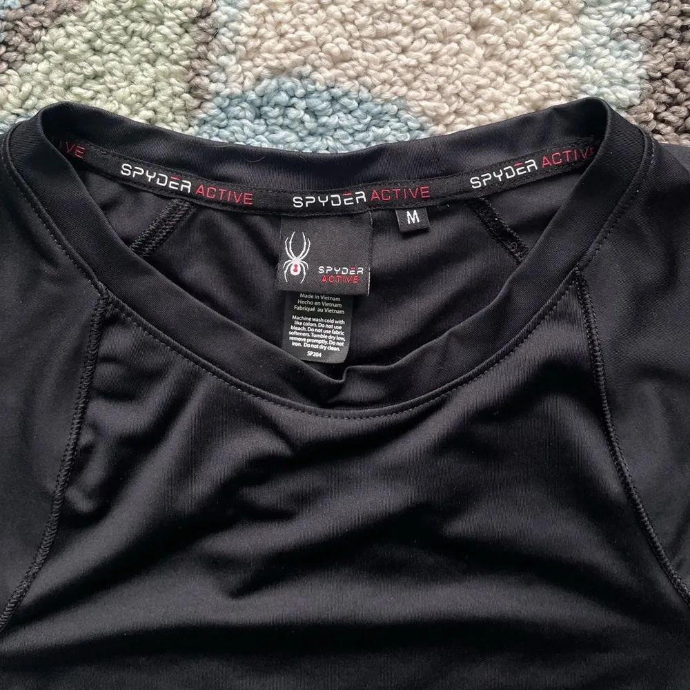 SPYDER activewear shirt size M - Image 5