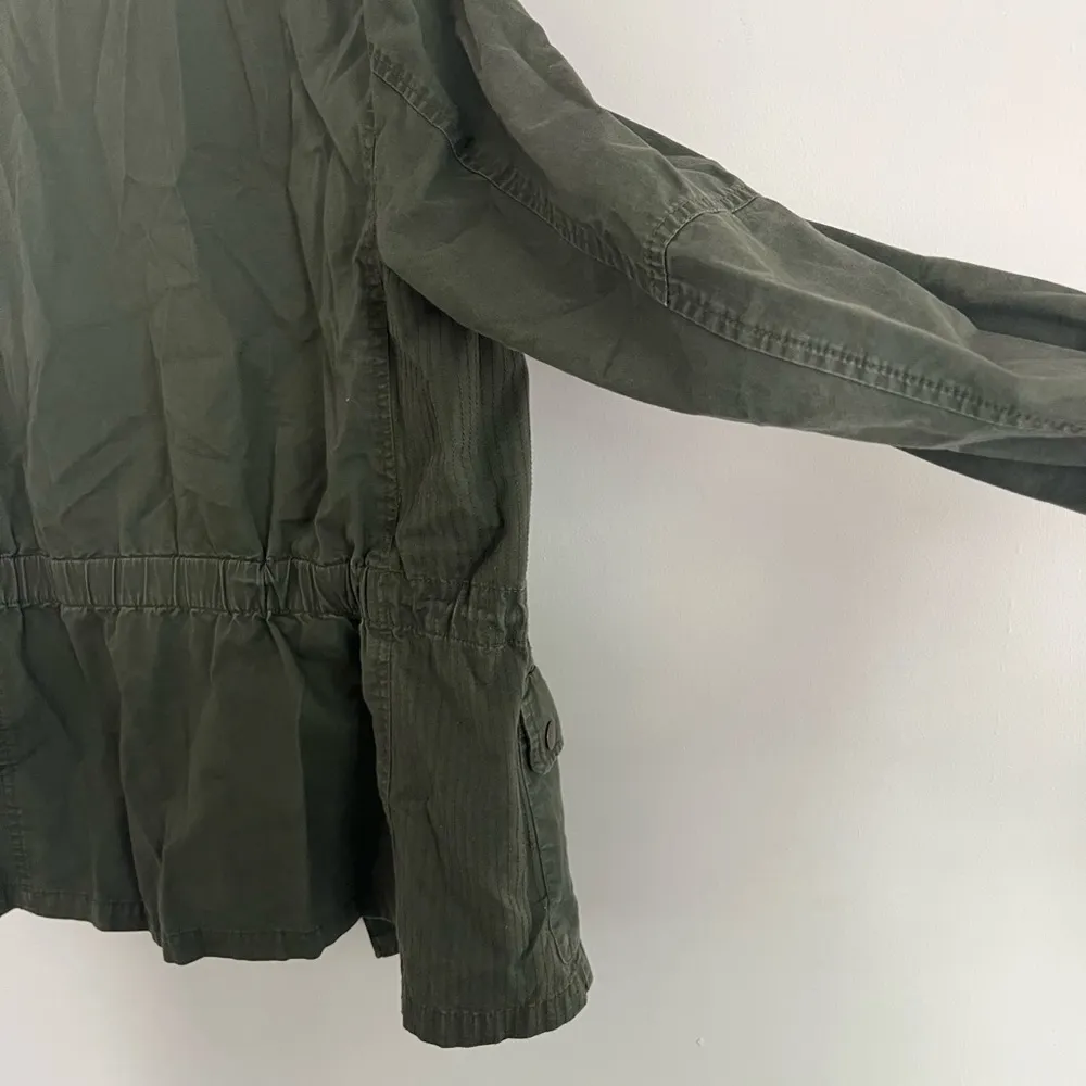 Boutique Branded Love Tree Utility Green Jacket - Image 3