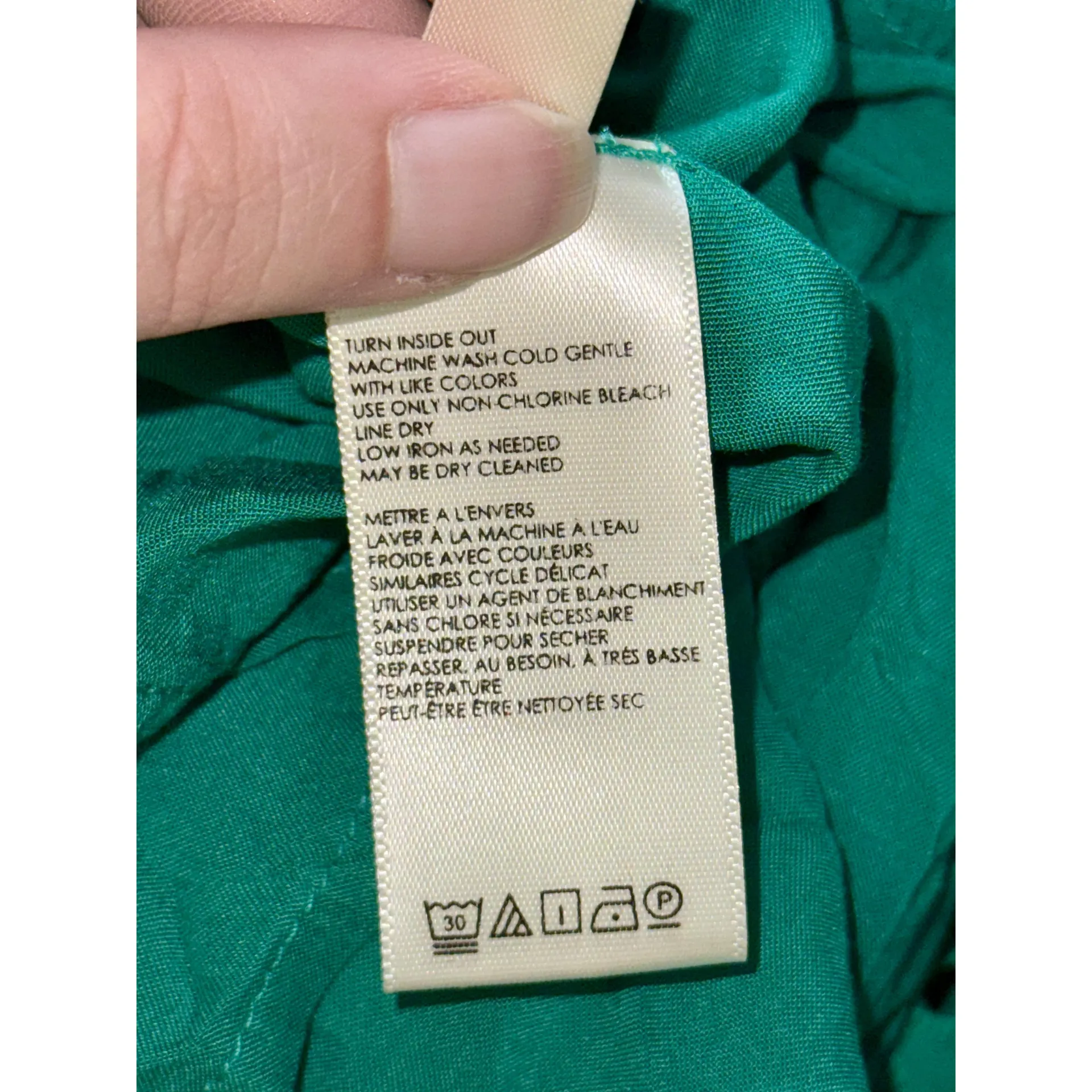 NWT Anthropology Maeve Green Cotton Ruffle Long Sleeveless Maxi Dress Size 0 - Image 9