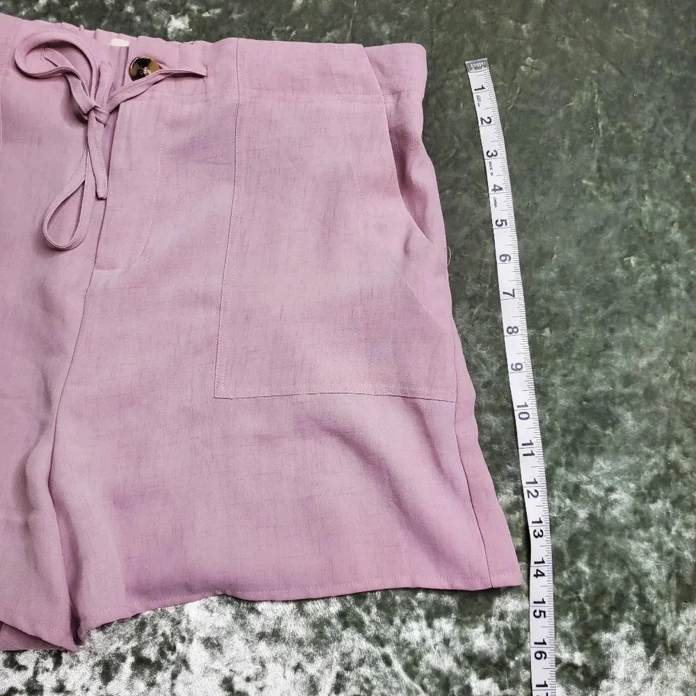 Melloday Purple High Waist Shorts - Image 5