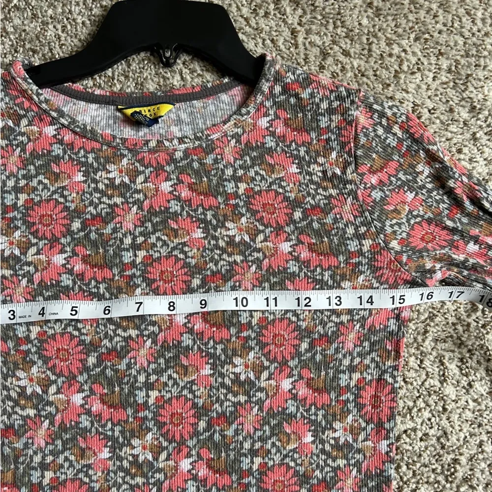 Prince & Fox Pink Floral Long Sleeve T - Image 6