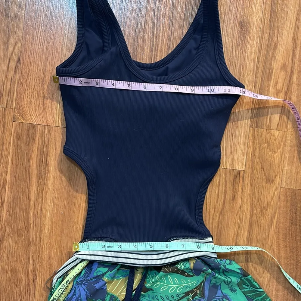 OFFLINE By Aerie Ribbed Cut Out Dress Romper Athleisure Athletic Size Small - Image 11