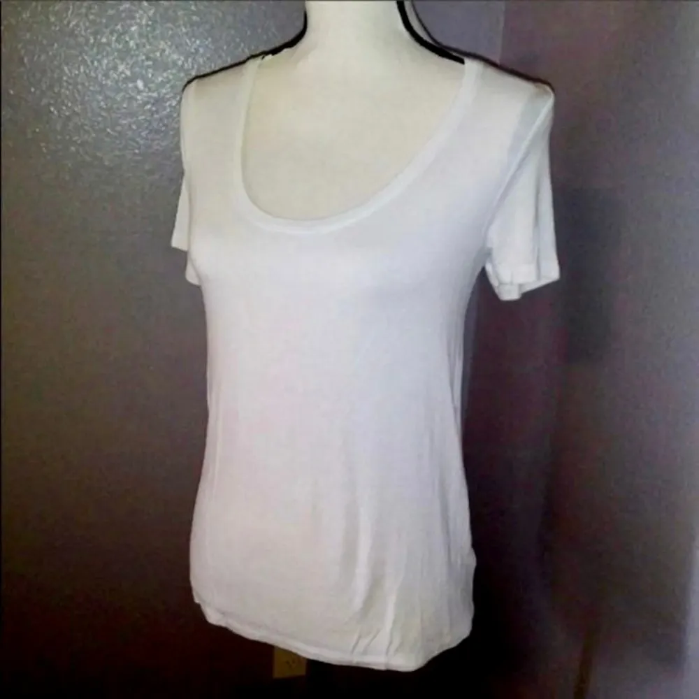 A New Day  casual plain white tee shirt - Image 2