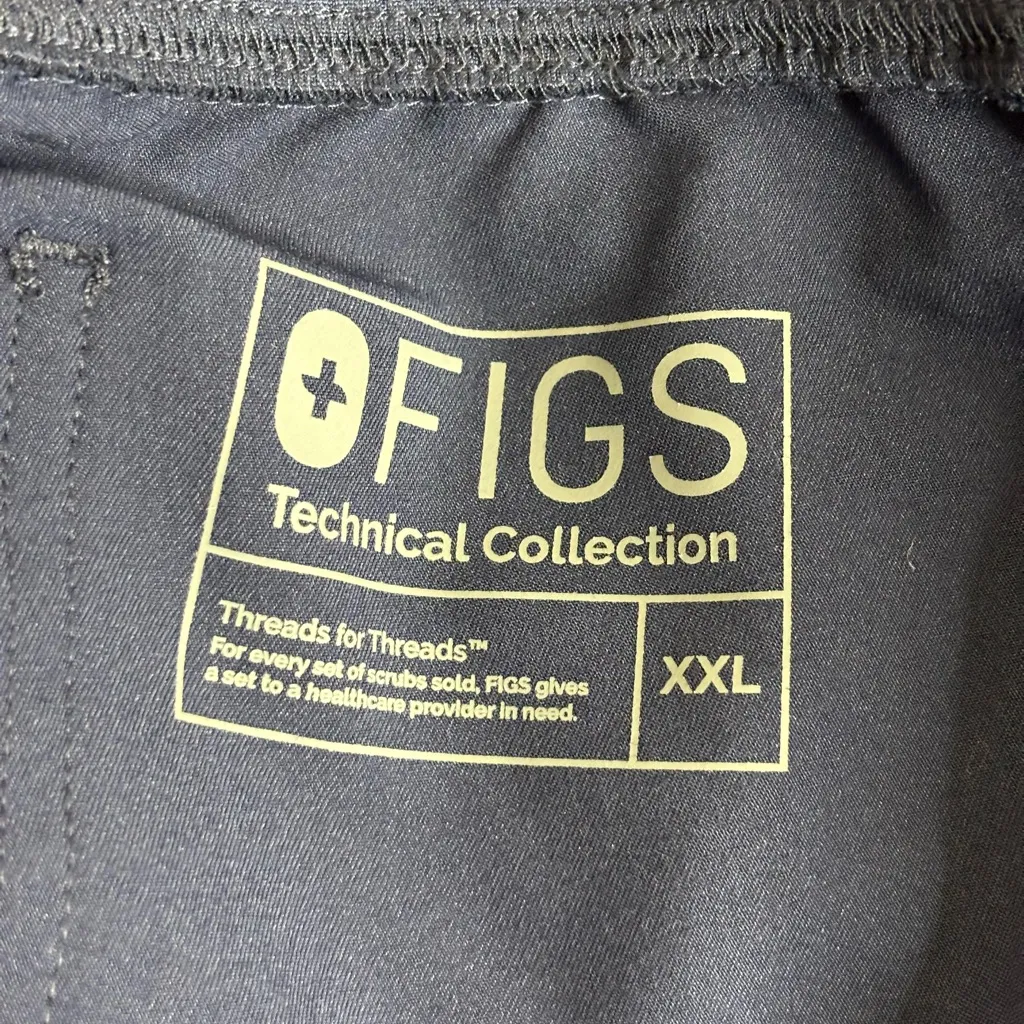 Figs Livingston navy Scrub Pants size 2X NWT - Image 8