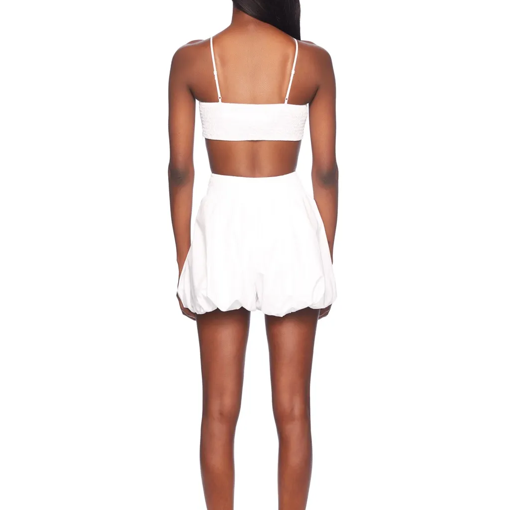 Susana Monaco Poplin Bubble Shorts - Image 3