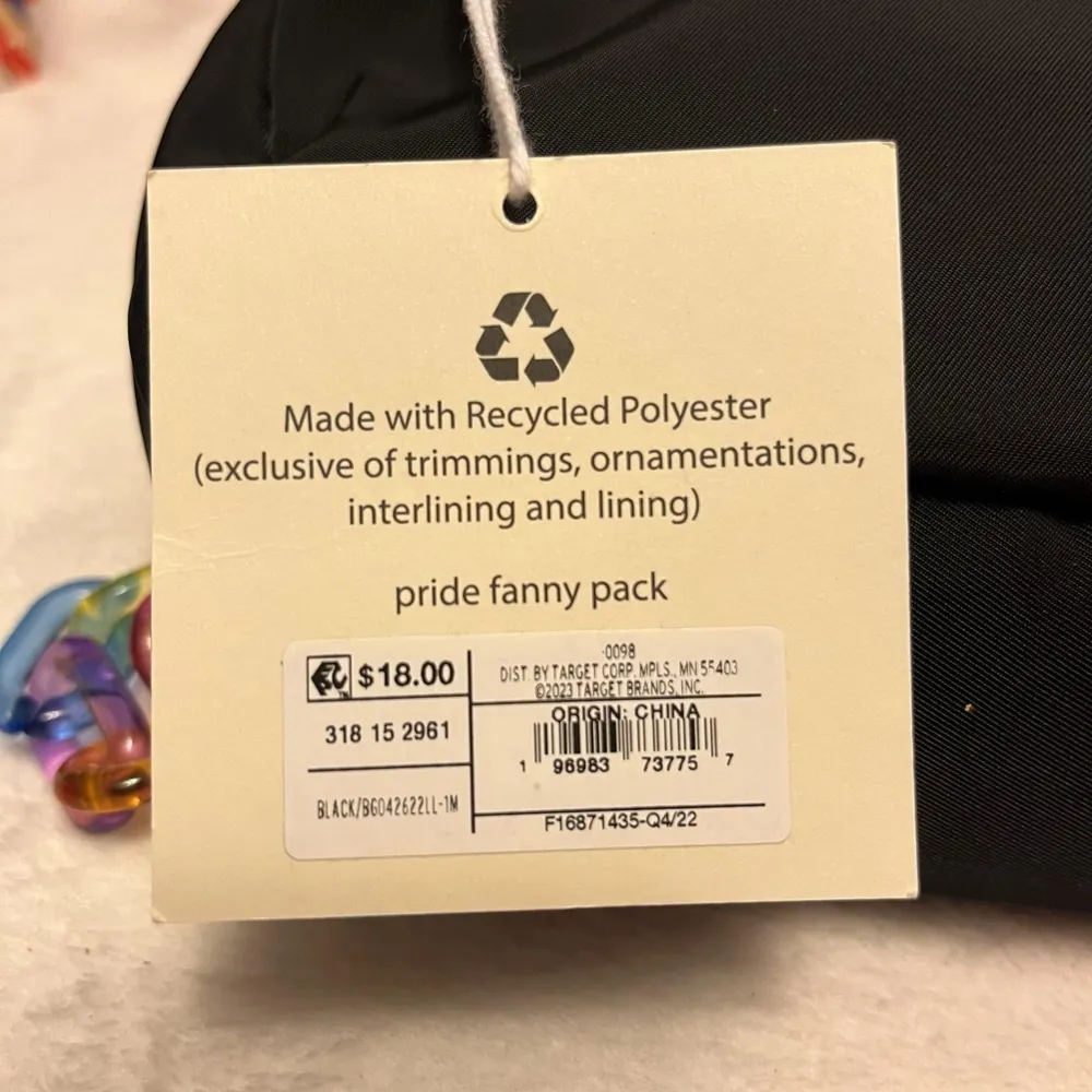 Target Pride Rainbow Chain Belt Bag - Image 5