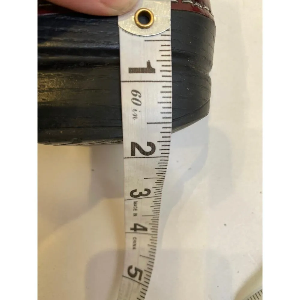 Dansko Marcelle Maroon/Dark Red Mary Jane’s Sz EU 36 US 6 Leather Women’s Shoes - Image 12