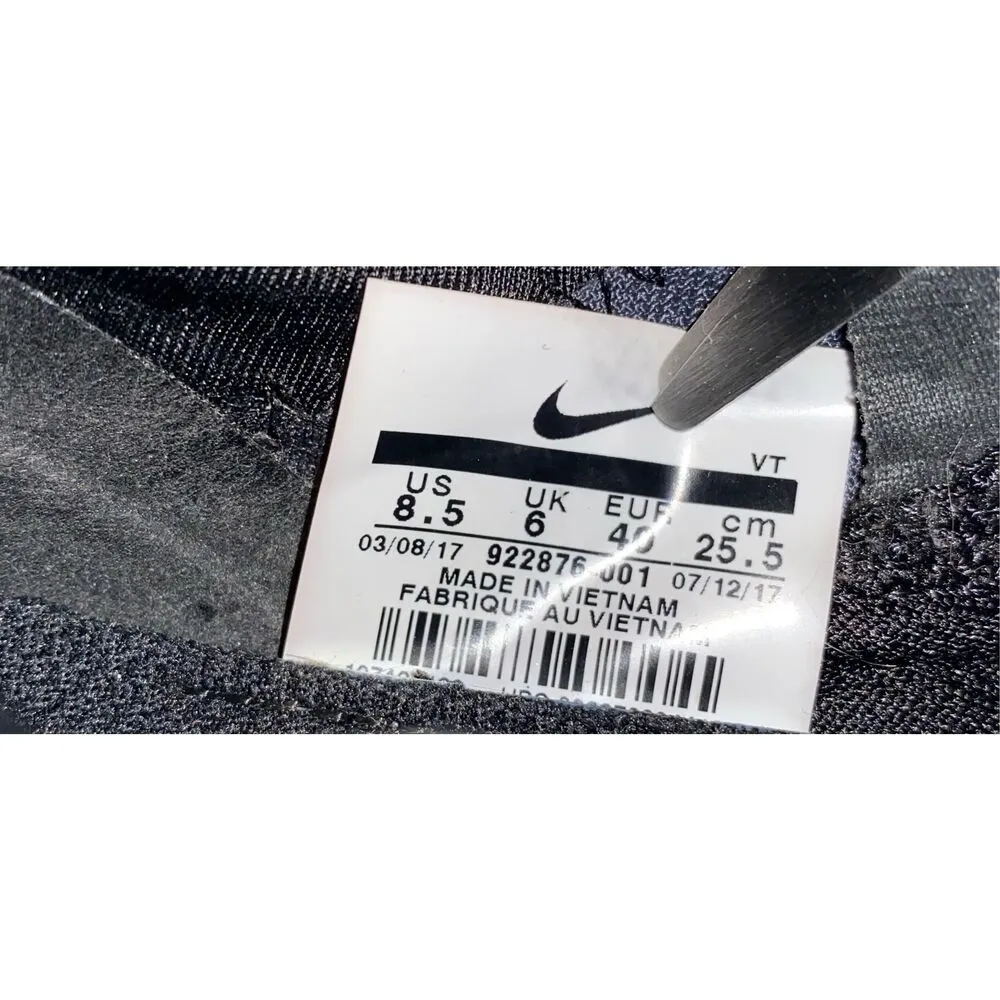 Nike Air Zoom Strong Training Shoes Womens Blk Multi Metallic Icy Ice 12 922876 - Image 7