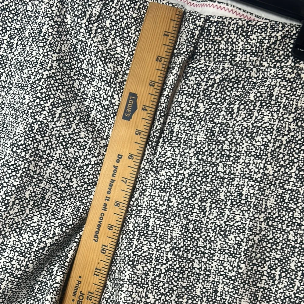 Catherine Barclay women Black‎ and White Patterned Pants Black Size 14 - Image 4