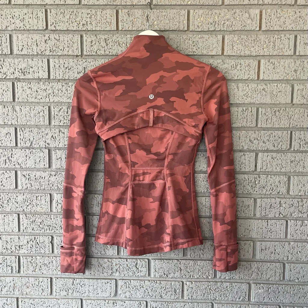 Lululemon Define Jacket Heritage 365 Camo Brier Rose Multi Pink Size 0 - Image 7