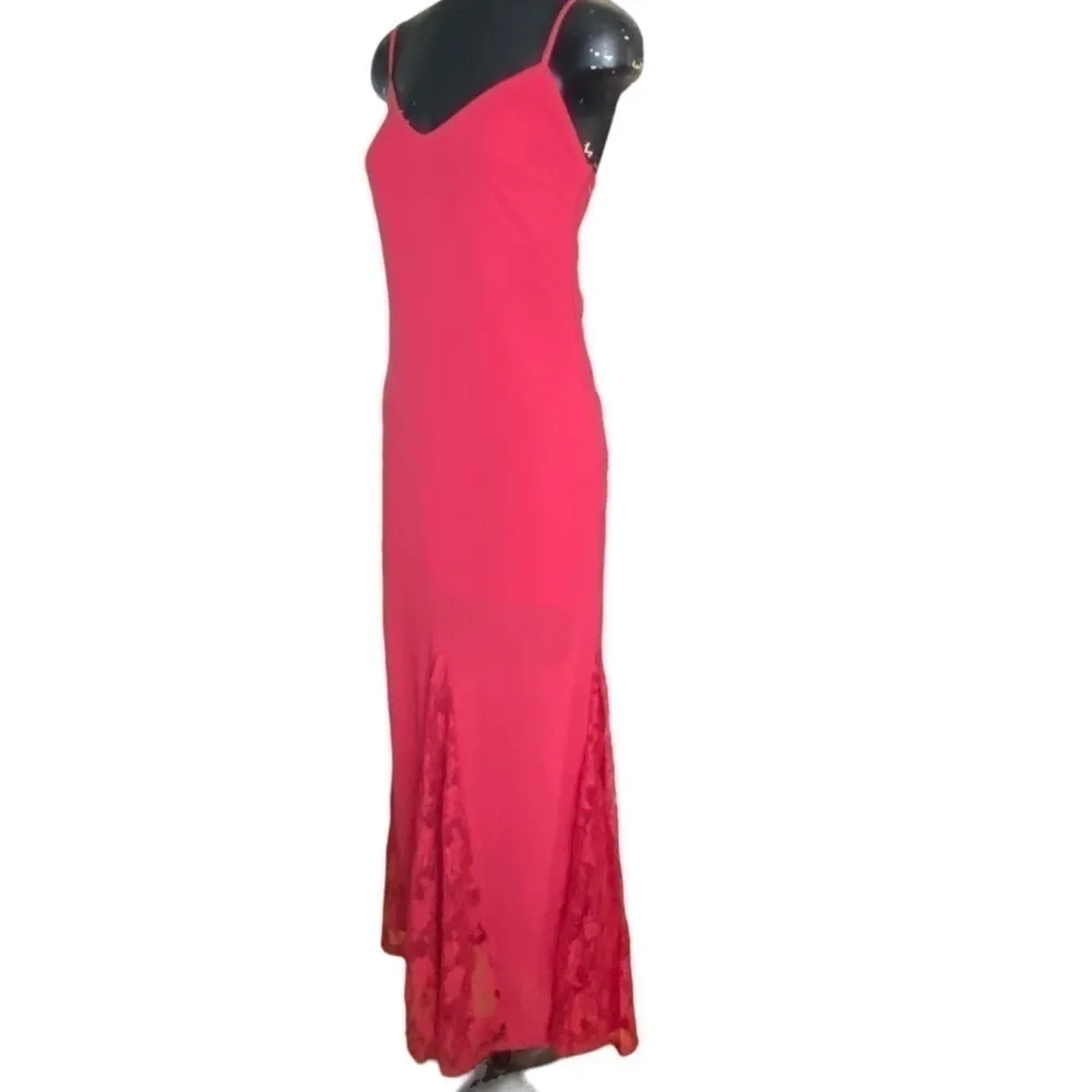 Lulus  Exclusive Under The Full Swoon Berry Pink Maxi Dres - Image 4