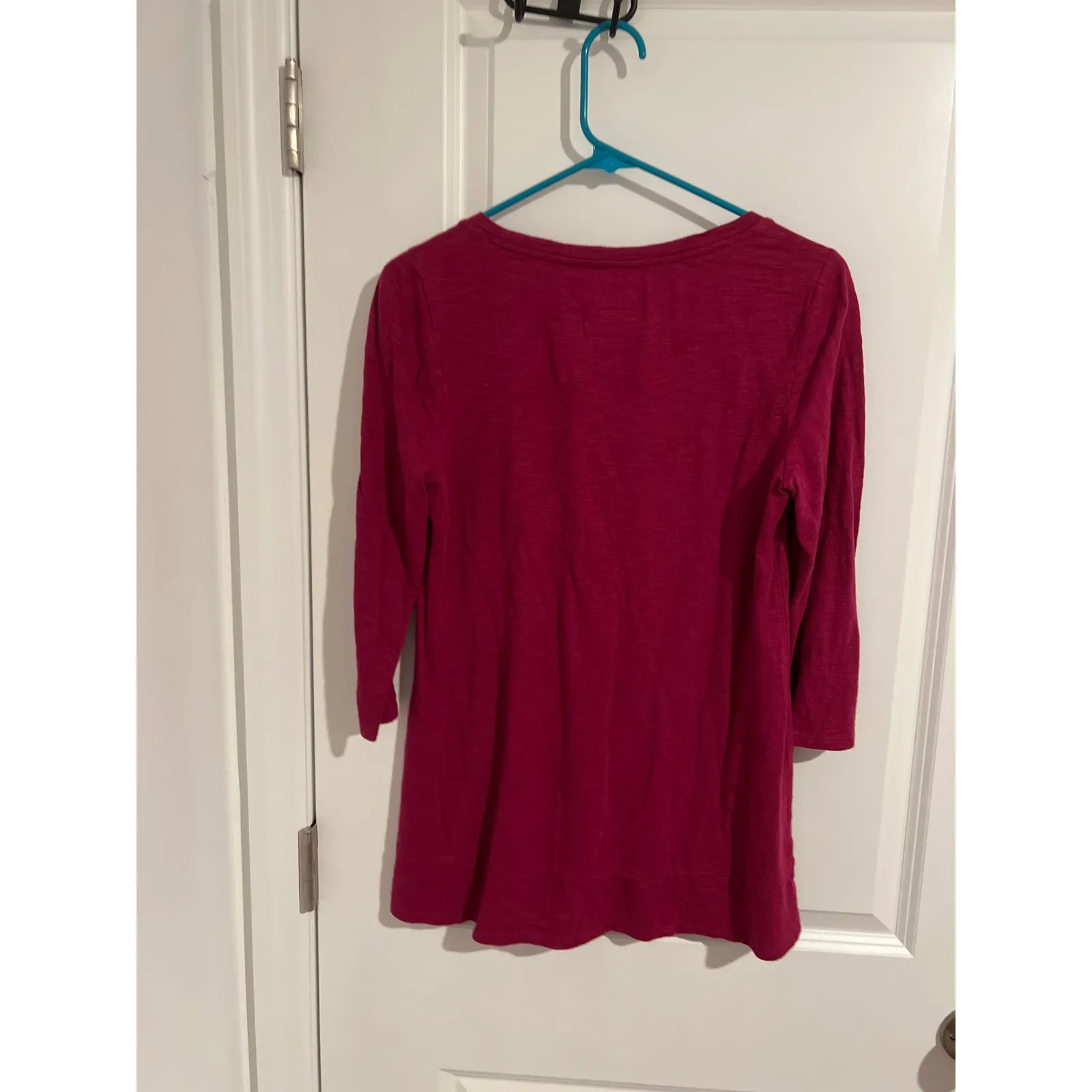 Chico’s Magenta Ultimate Tee – Size 0 (US Small) - Image 5