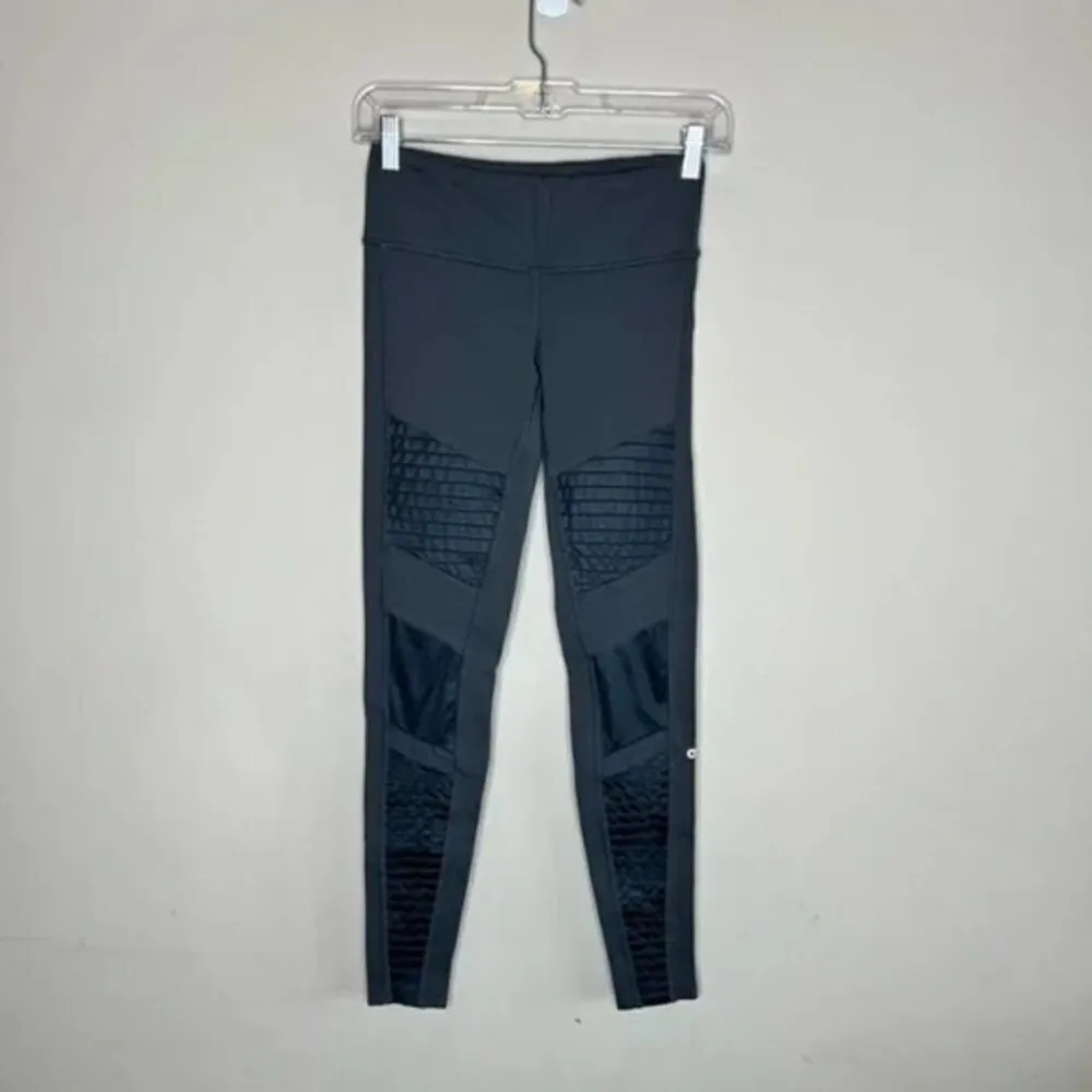 ALO Yoga High Waist Moto Leggings Size XS - Image 5