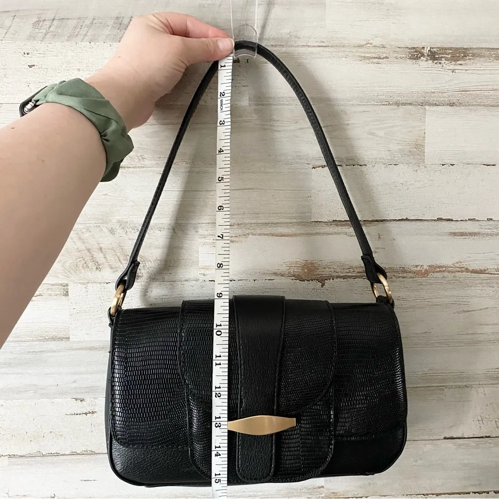 NWOT Black Y2K Style Shoulder Bag / Handbag - Image 3