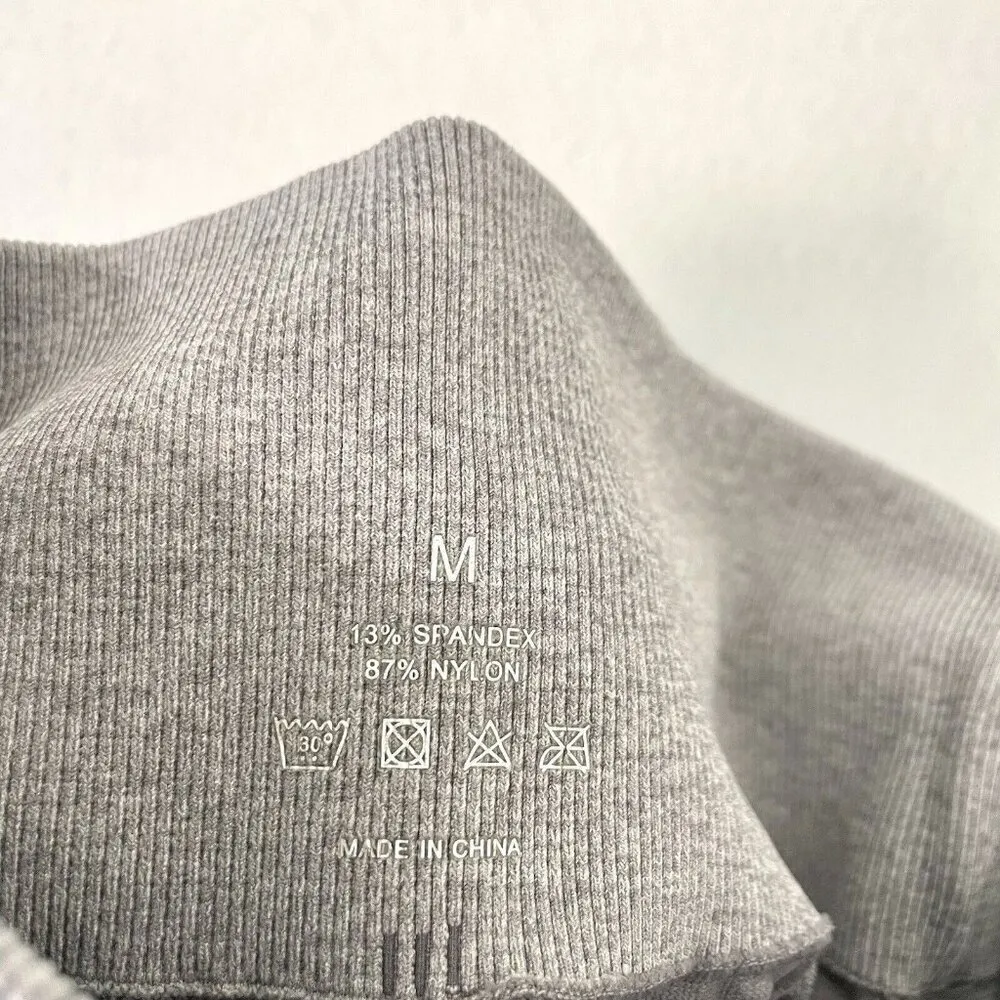 NVGTN Camo Seamless High Waist Leggings Activewear Gym Gray size Medium - Image 6