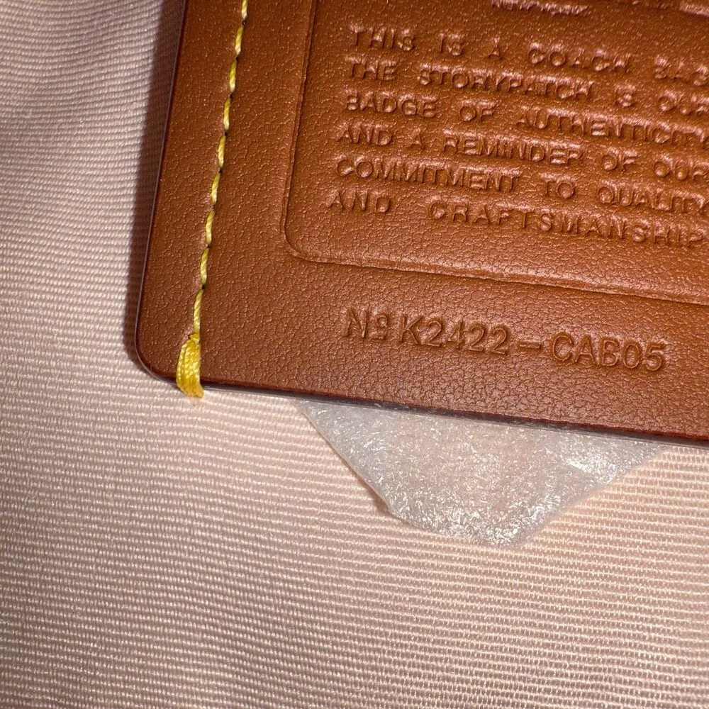 NWT ❤️ Coach Mini Rowan File Bag With Rose Print - Image 4