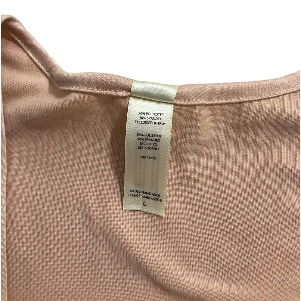 Jessica Simpson Peach Robe Size L NWT (37-57) - Image 4