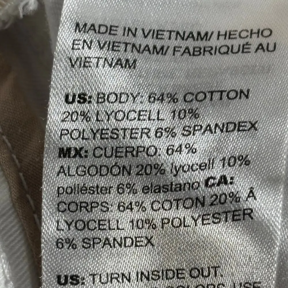 White House Black Market The Boot White Jeans Size 4 Long Slim Bootcut Denim - Image 12