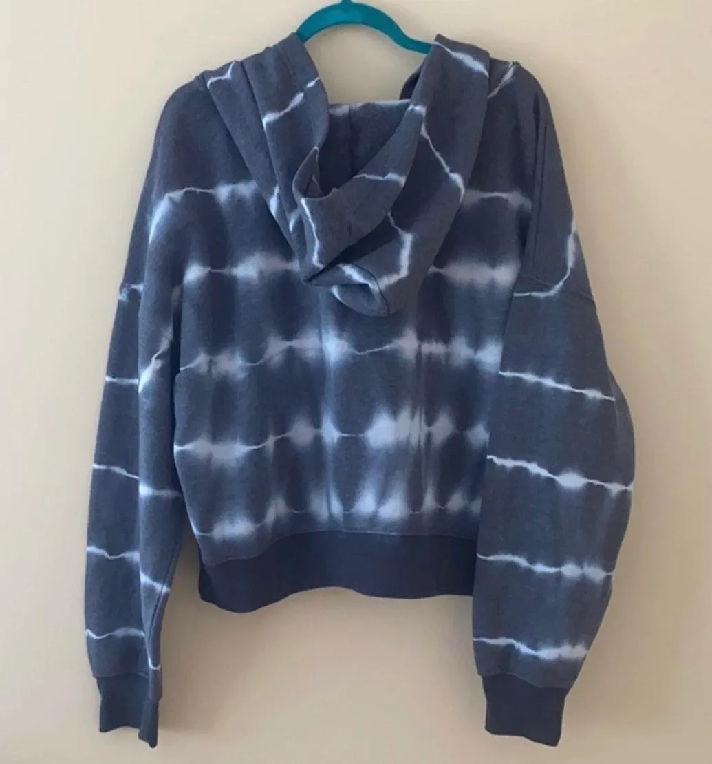 Movement Believer Tie Dye Hoodie Lace Up Sweatshirt - Image 4