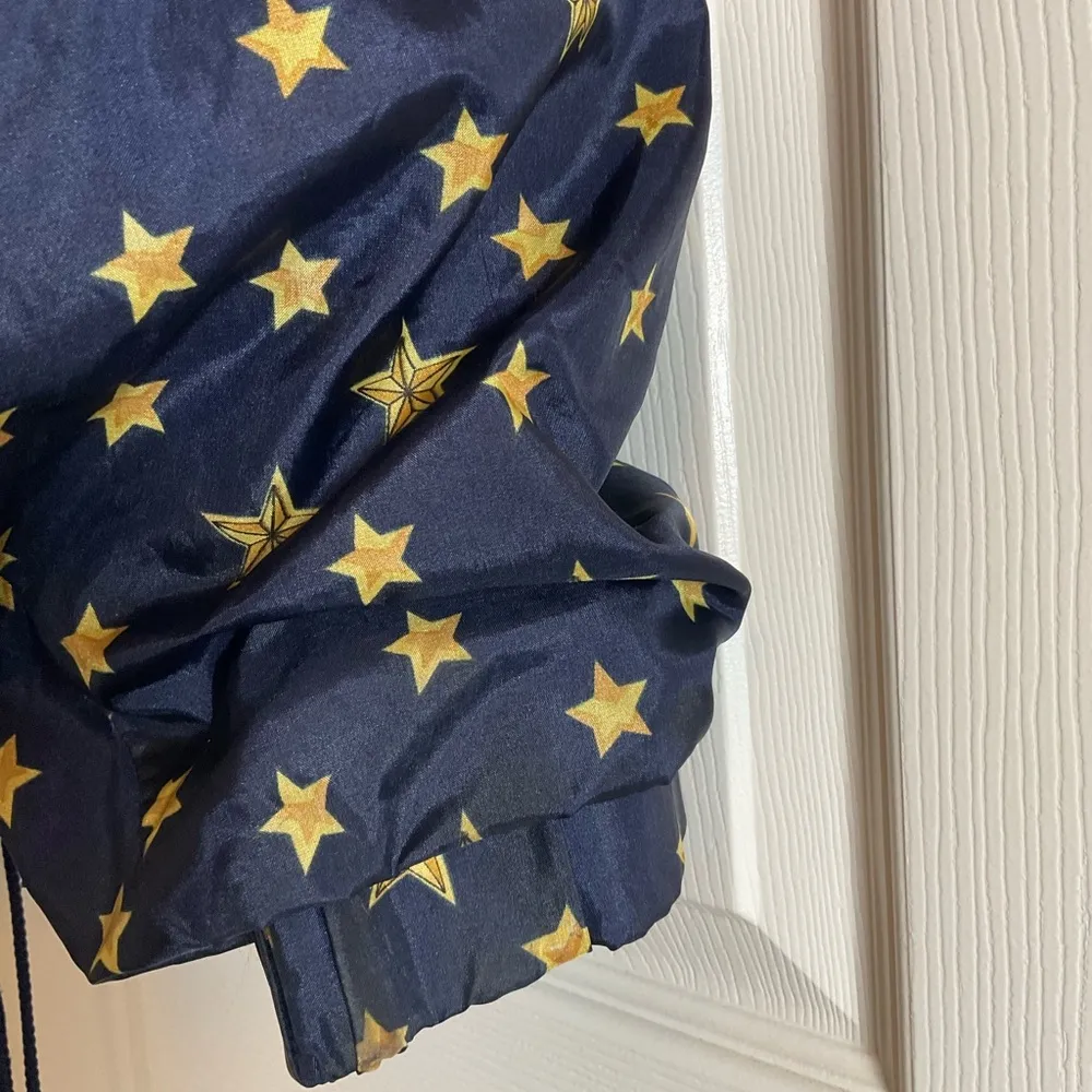 METRO ACTIVE Vintage Starry Night Women's Jacket size X - Image 10