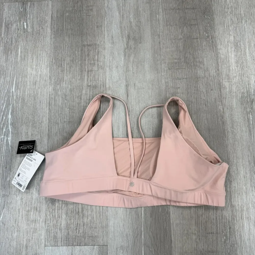 Athleta  Light Pink Exhale Bra - New - Size 3X D-DD - Image 2