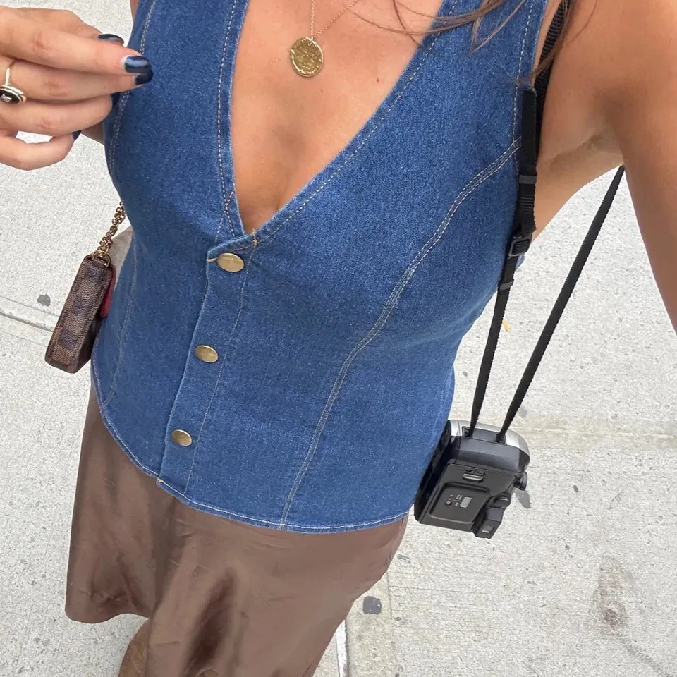 NWT Vestique Veronica Vest Halter Top - Image 3