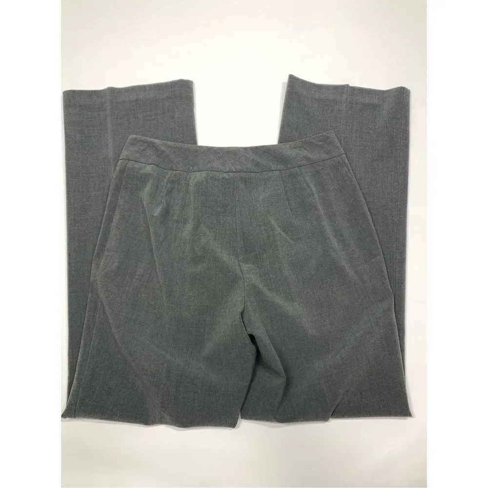 005 Bandolono gray flat front stretch trouser size 6 - Image 4