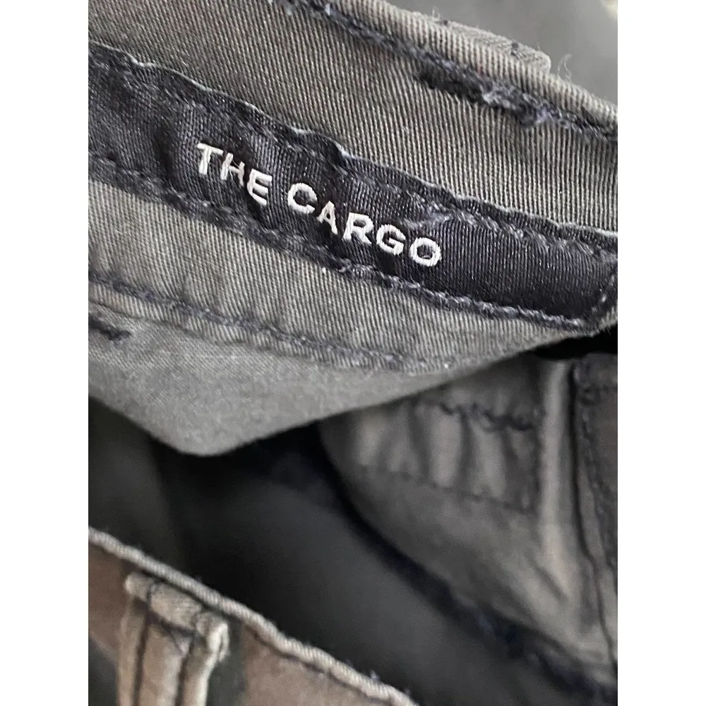 Lucky Brand The Cargo Green Cotton Blend Relaxed Utility Pants Women's Size 2 - Image 8