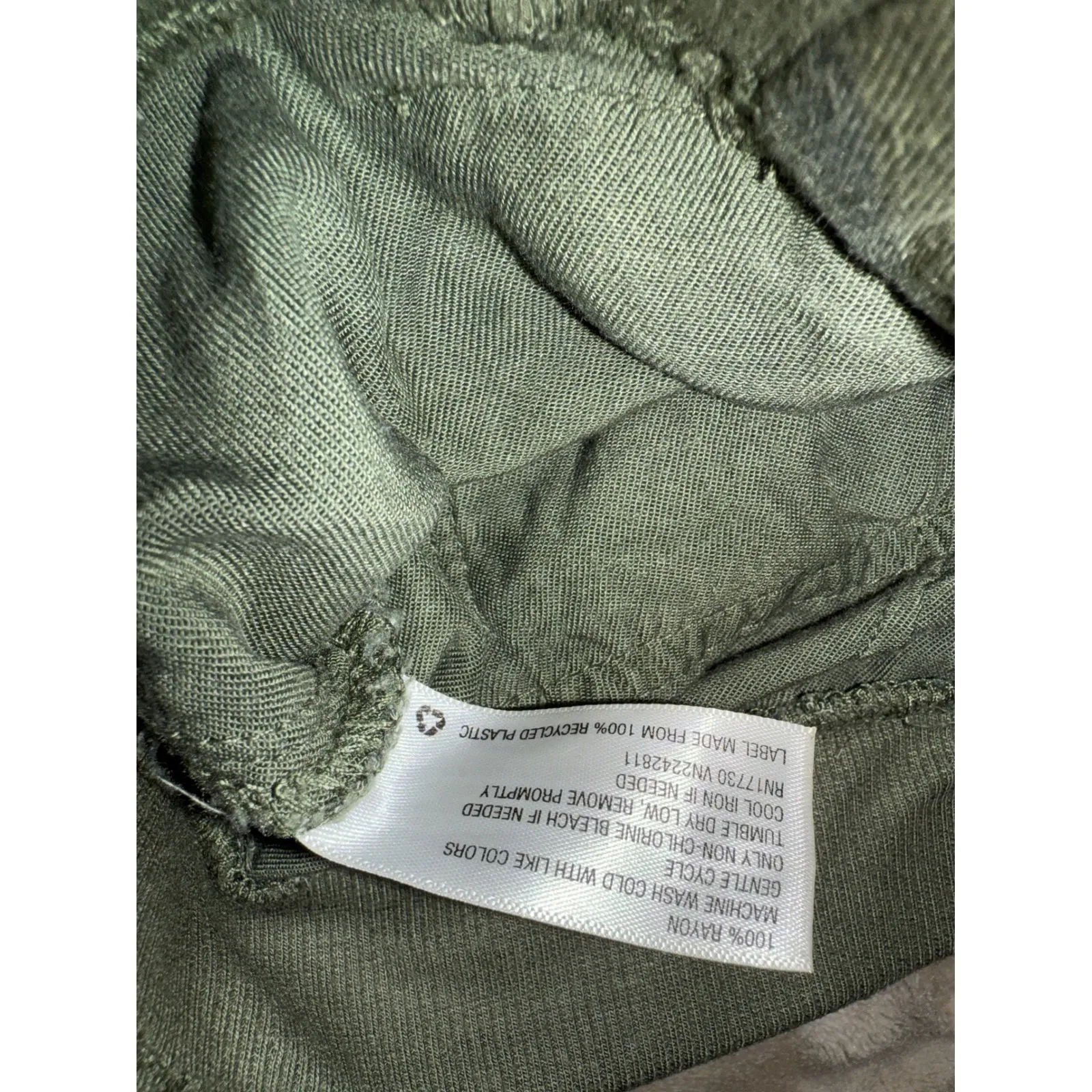 ✅3-for-$12✅ Knox Rose‎ Camo Shorts Casual Everyday Utility Pockets Green Size M - Image 5