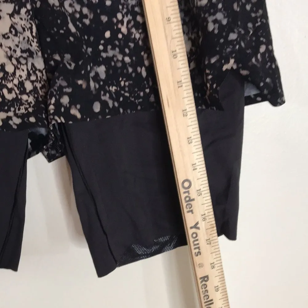 Lululemon LAB Alacer Shorts Black Multi PNSF Nulux Fabric Liner size 6 - Image 7