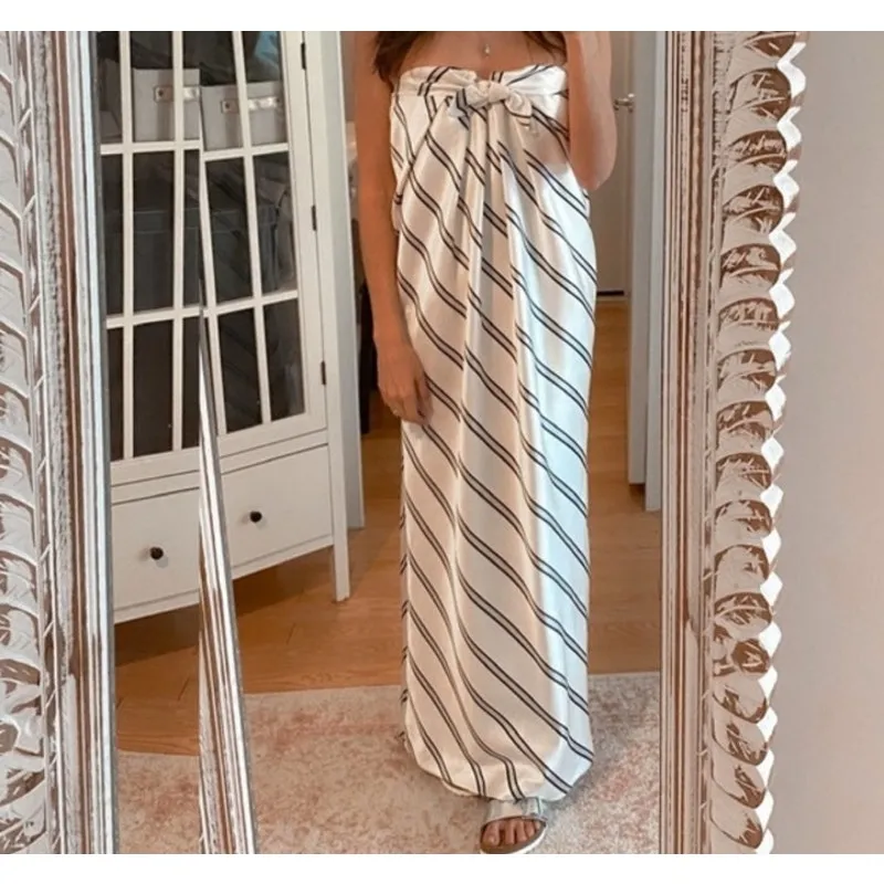 Halston Heritage Strapless Knot Front Formal Gown Boned Bodice Size 0 NWT - Image 13