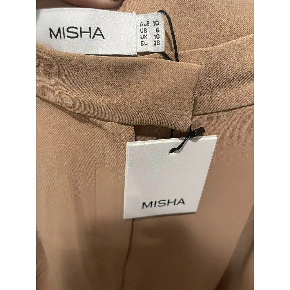 Misha Mabel Blonde Pants Brown Size 6 - Image 3