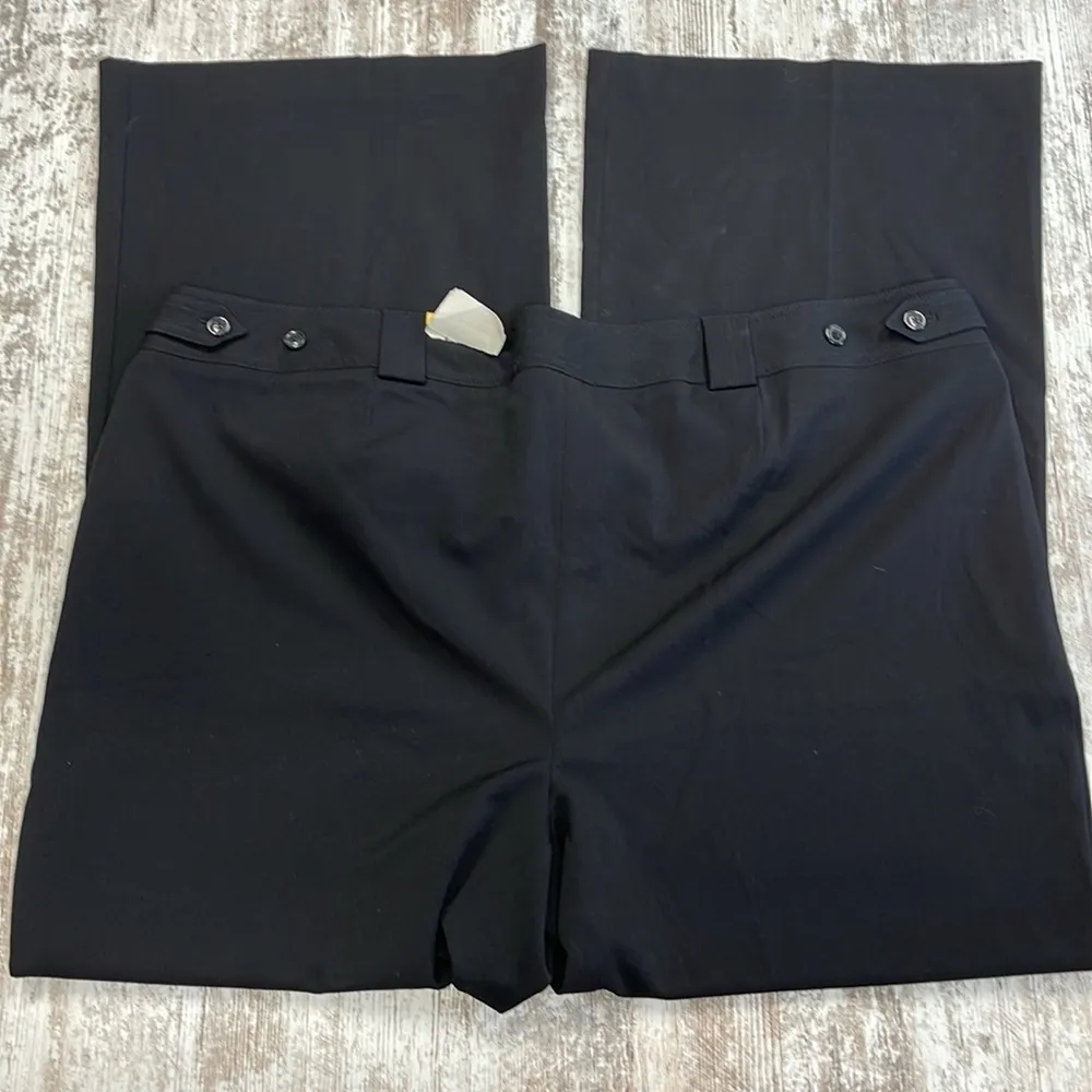 Lane Bryant NWT Black Right Fit Houston Dress Pants Size 26 - Image 4