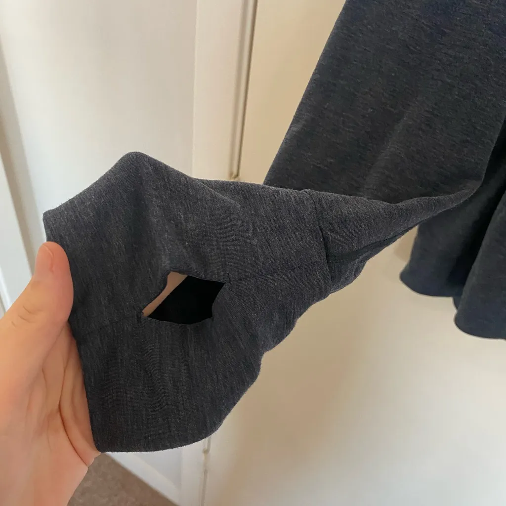 GAP Navy Performance Hoodie | Lightweight Long Sleeve Active Top - Image 5